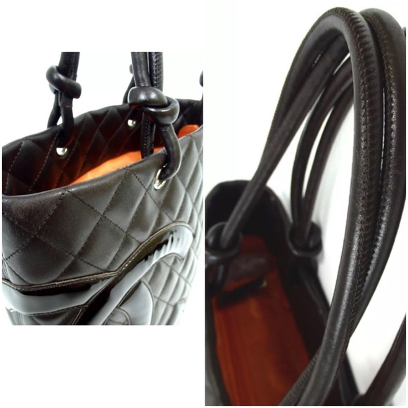 🔥❤️ CHANEL Cambon Tote Lambskin Handbag - Picture 5 of 7